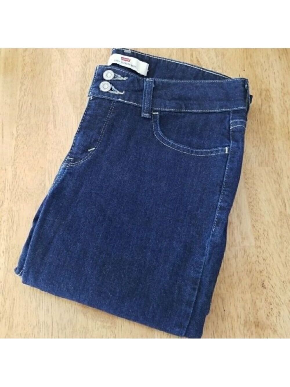 𝅺LEVIS Slender Boot Dark Wash Denim Jeans 28 x 32 Blue Jeans